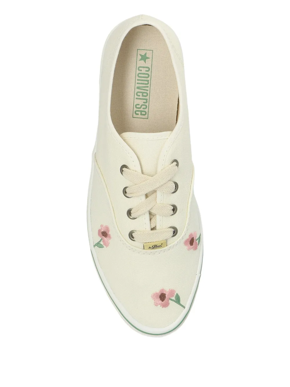 Converse 1908 Naut-1 embroidered-floral sneakers Neutrals