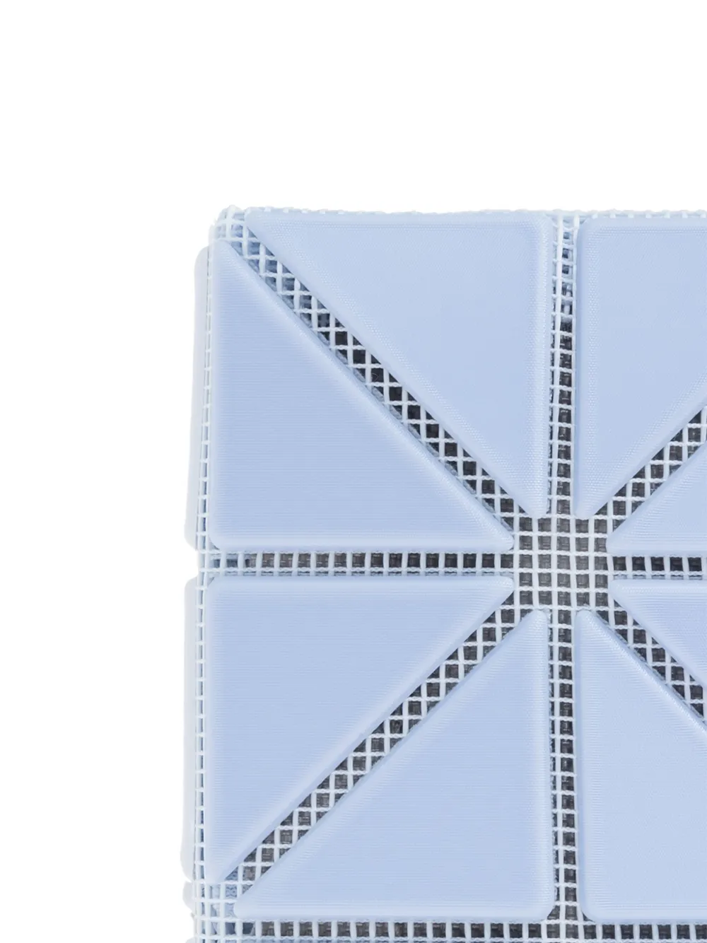 Bao Bao Issey Miyake Geometric-pattern Wallet In Blue