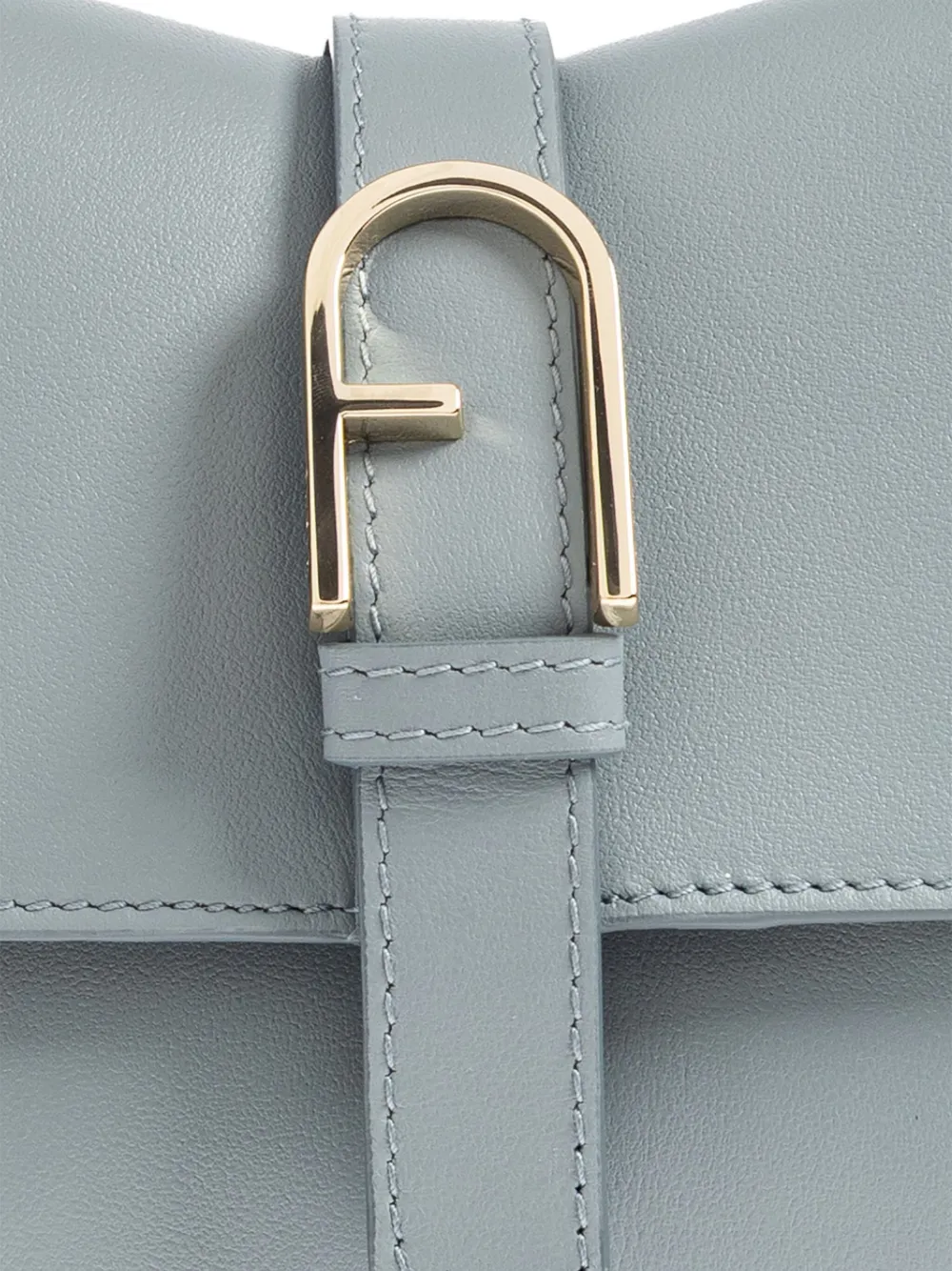 Furla Kleine Flow leren shopper Blauw