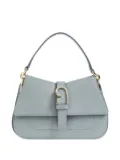 Furla mini Flow leather tote bag - Blue