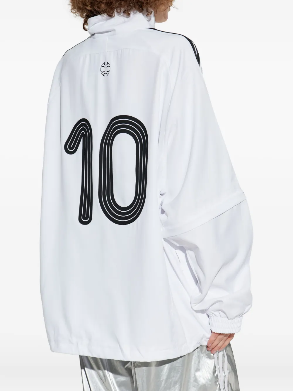Adidas Originals Adilenium Season 4 Zip-fastening Jacket In White