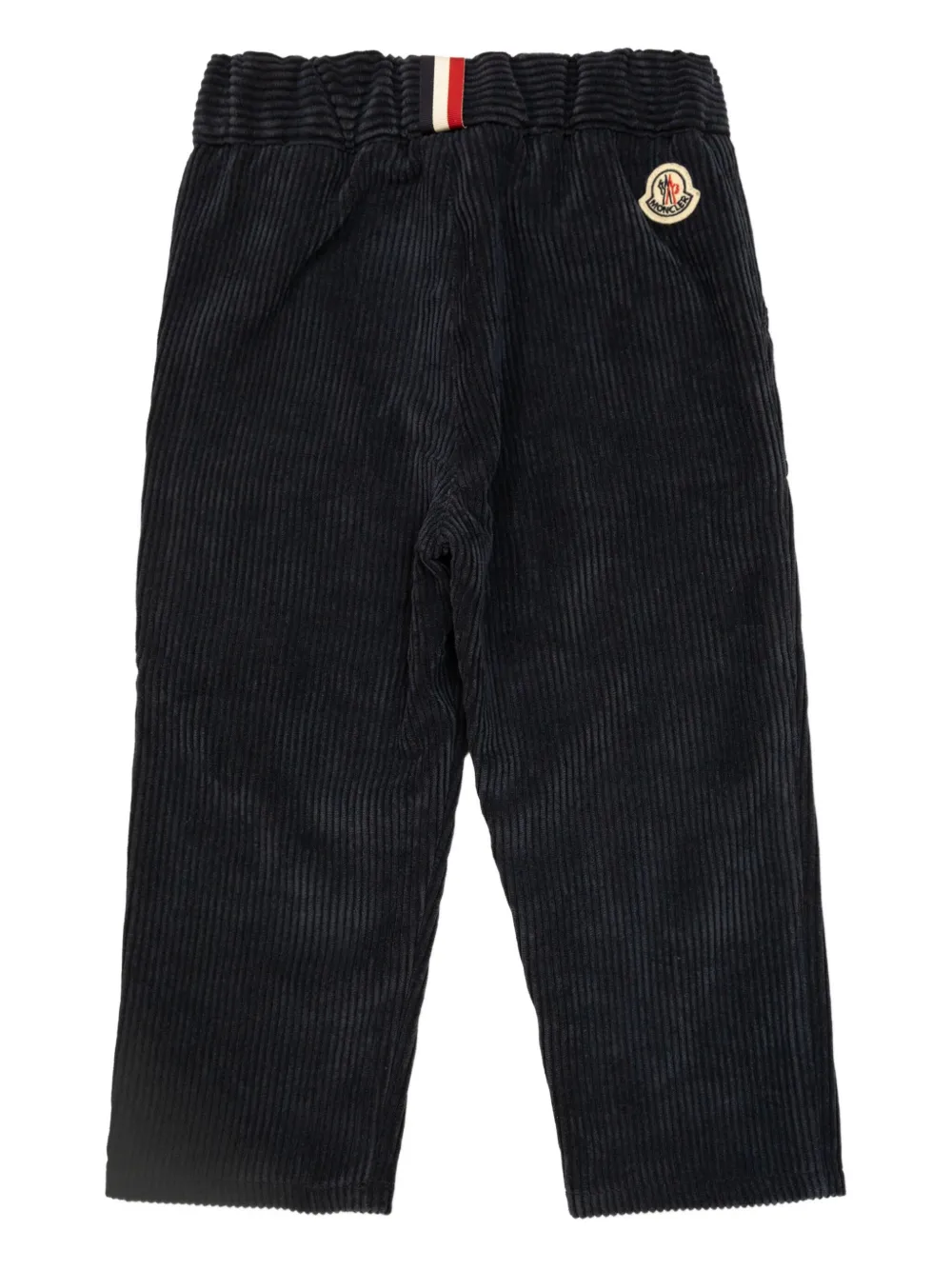 Moncler Enfant corduroy patch-pocket trousers | Black | Image 1