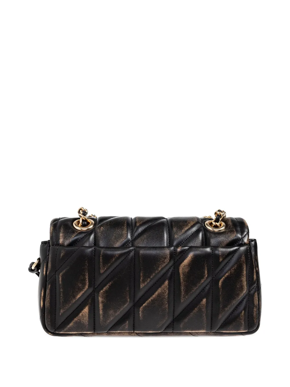 Coach Tabby Shoulder Bag 20 In Loved Leather With Quilting In Brown