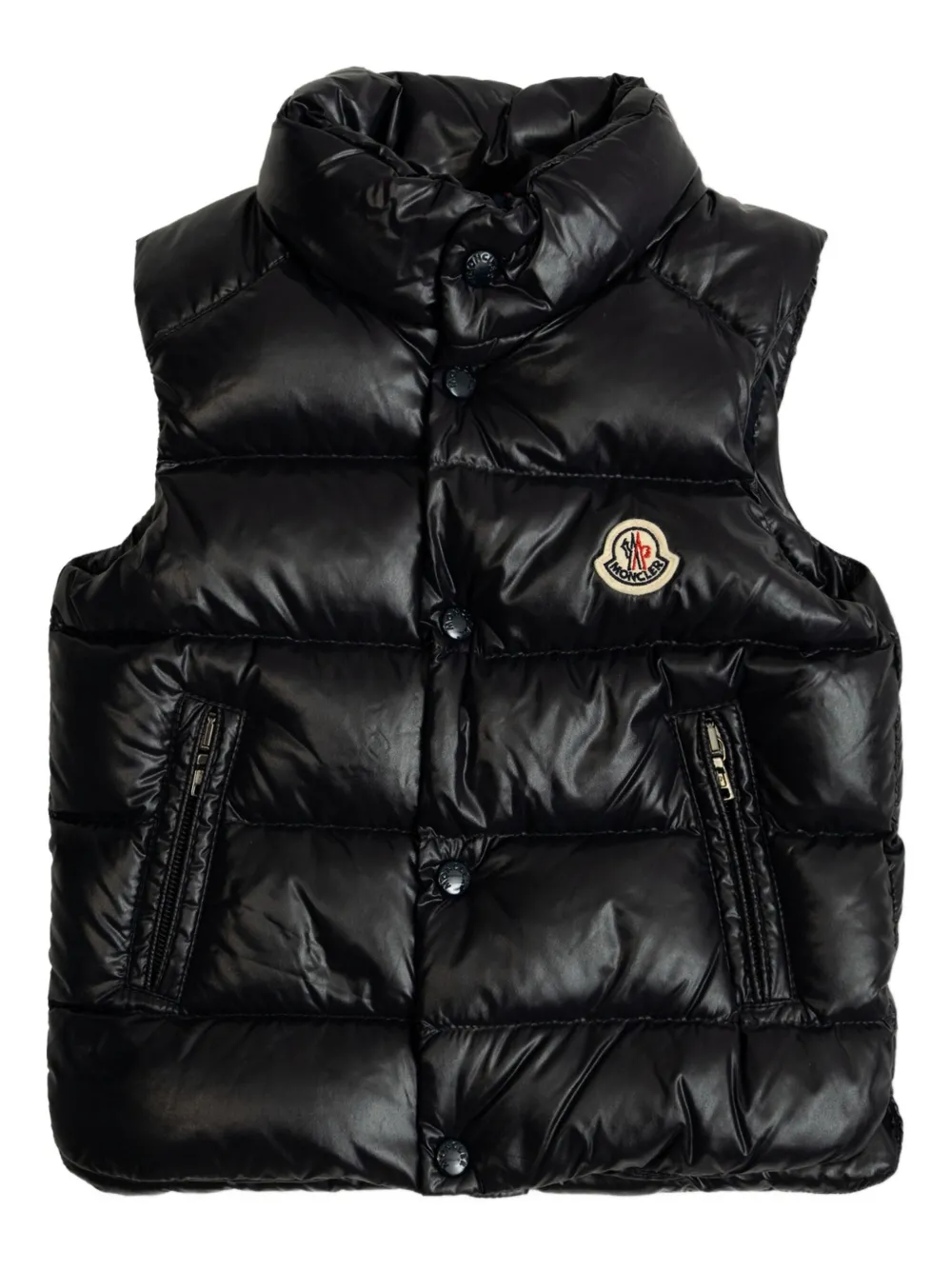 Moncler Enfant quilted puffer vest | Black | Image 1