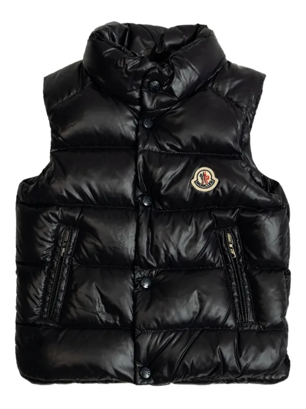 Moncler Enfant Quilted Puffer Vest Black FARFETCH PH