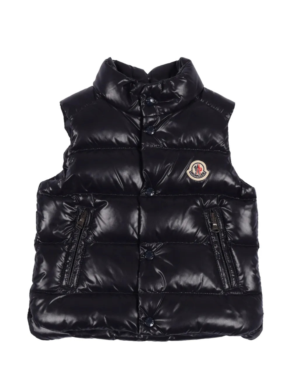 Moncler Enfant Gewatteerde bodywarmer Zwart