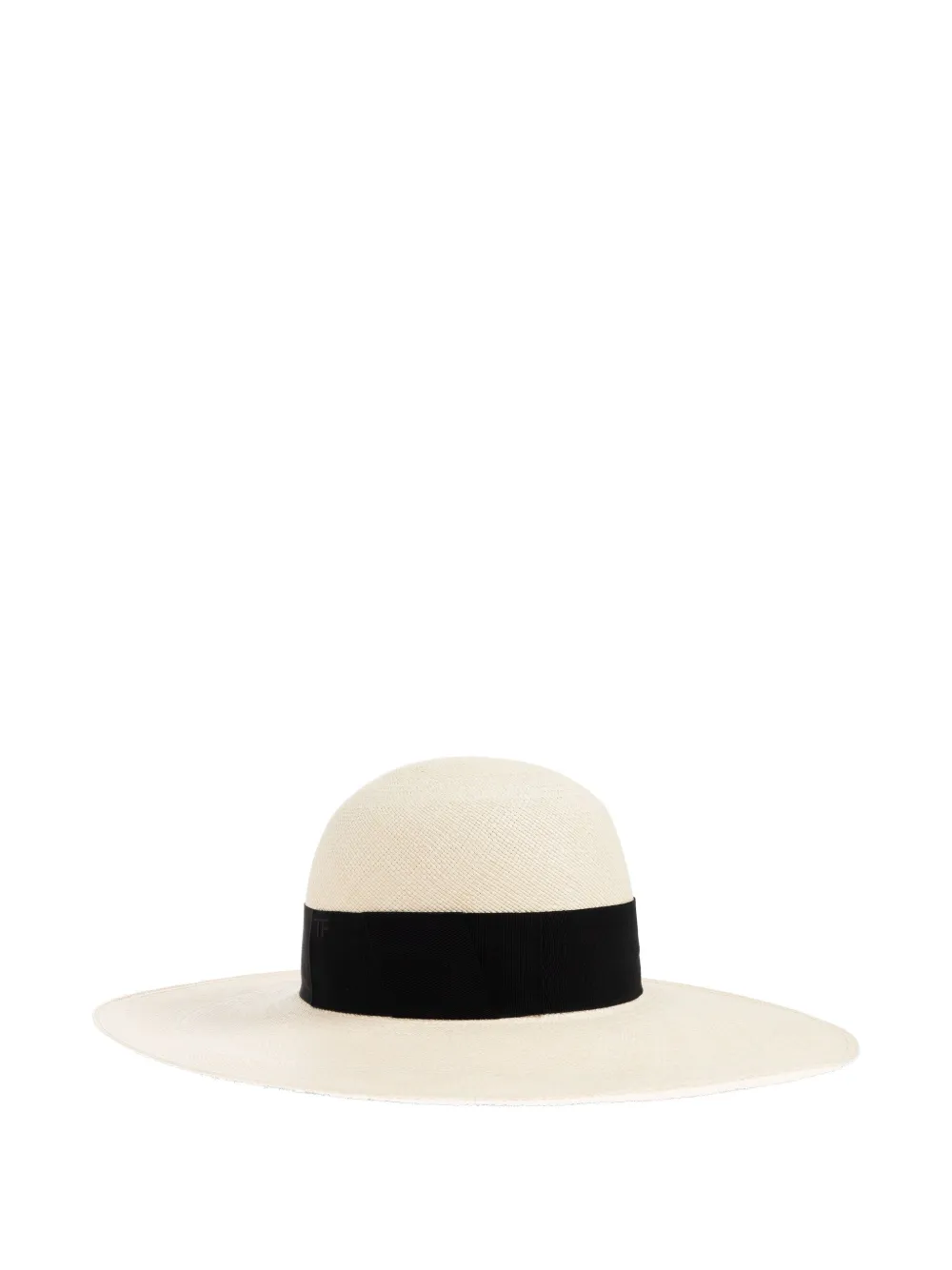 Tom Ford Wide-brim Straw Hat In Neutral