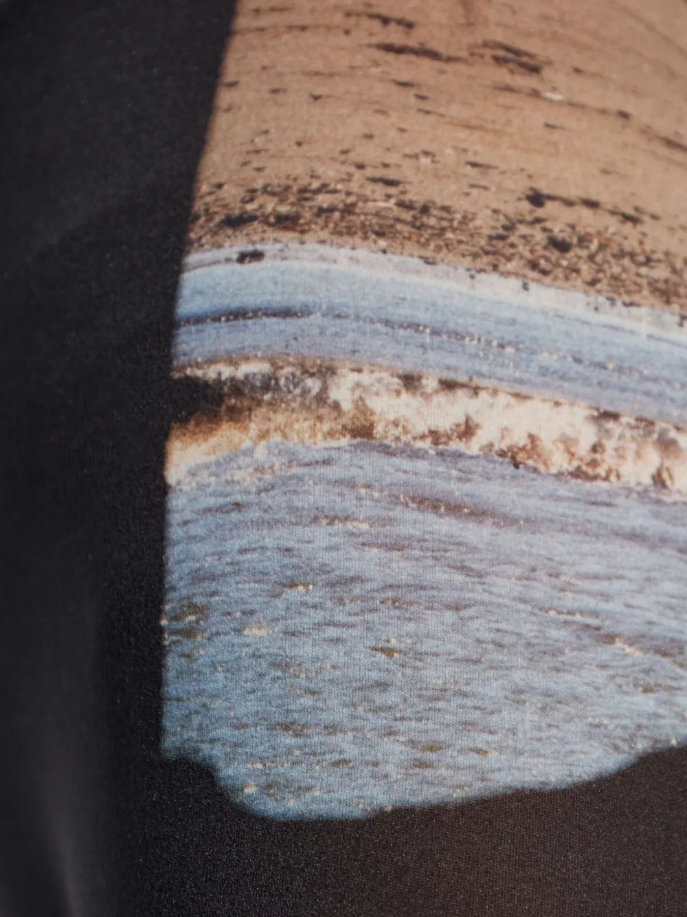 Issey Miyake Broek met colourblocking Zwart