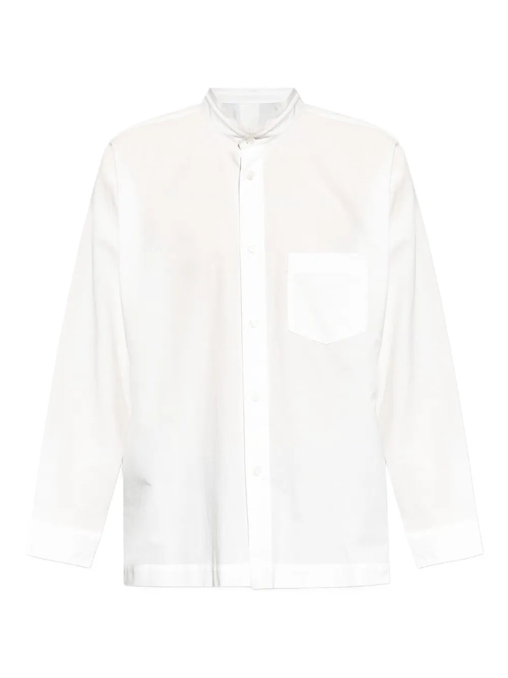 Homme Plissé Issey Miyake mandarin-collar pocket shirt | White | Image 1