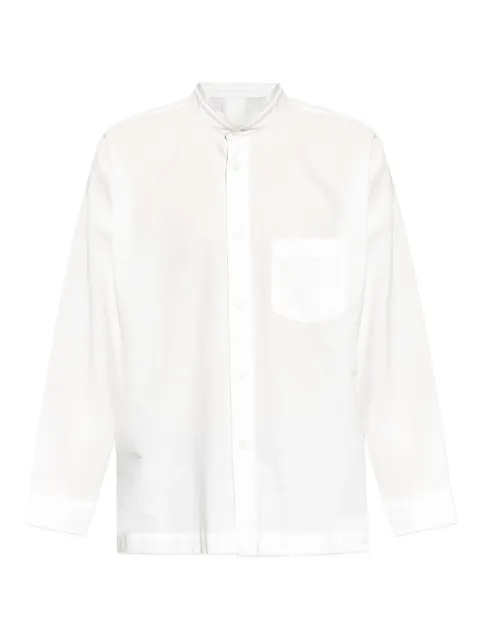 Homme Plissé Issey Miyake mandarin-collar pocket shirt