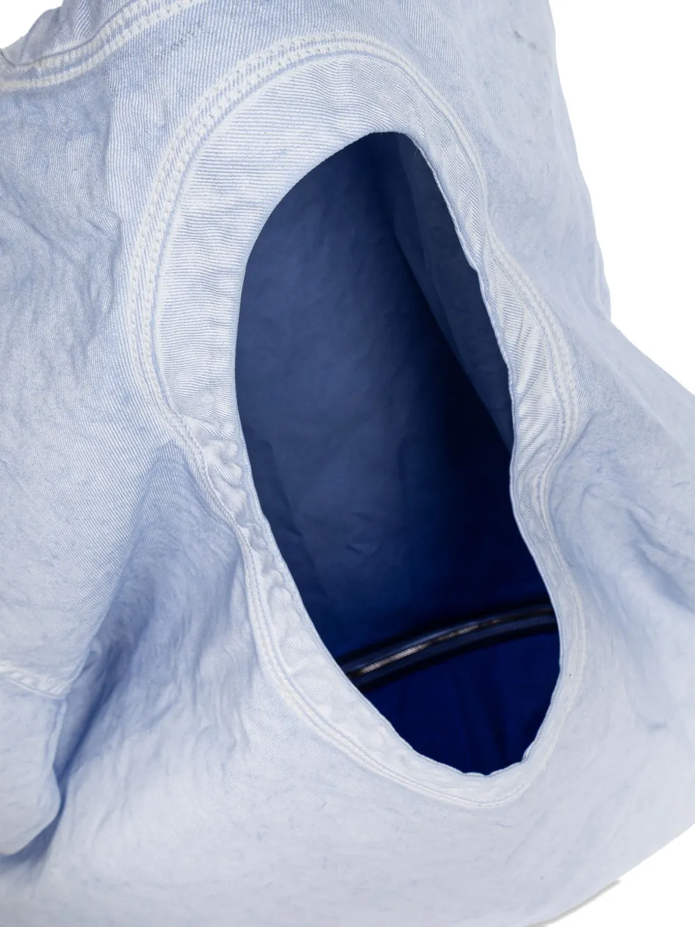 Issey Miyake Sculptural Sweater shopper Blauw
