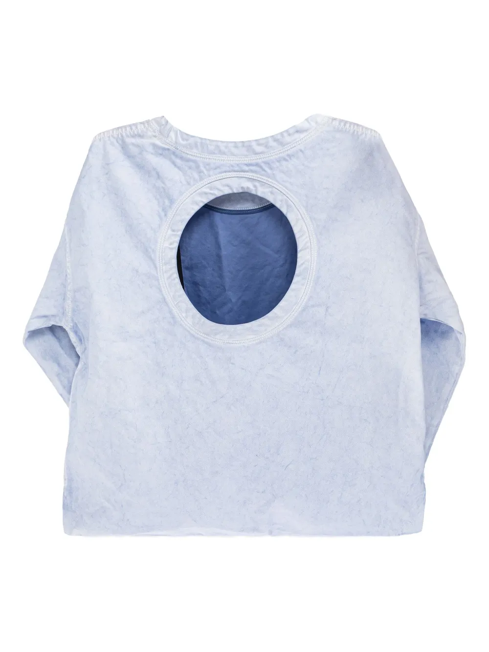Issey Miyake Sculptural Sweater shopper - Blauw