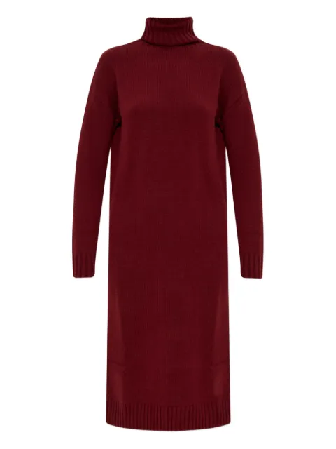 Max Mara roll-neck knitted dress