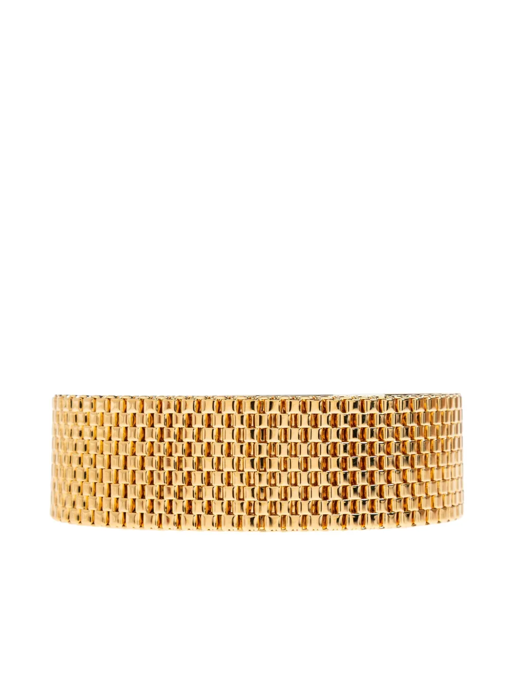 Jil Sander Armband met rasterpatroon - Goud