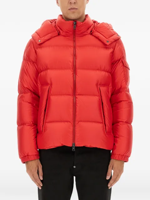 Moncler hooded quilted jacket