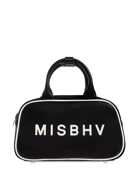 MISBHV logo-plaque top-handle tote bag