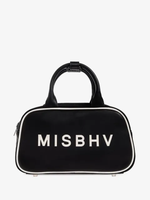 MISBHV Handtasche mit Logo-Schild