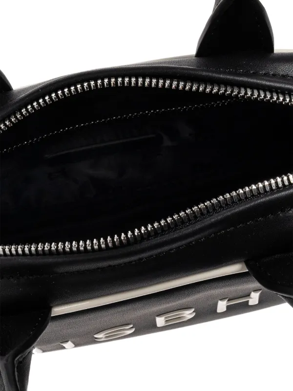 MISBHV ロゴプレート ハンドバッグ | ブラック | FARFETCH JP