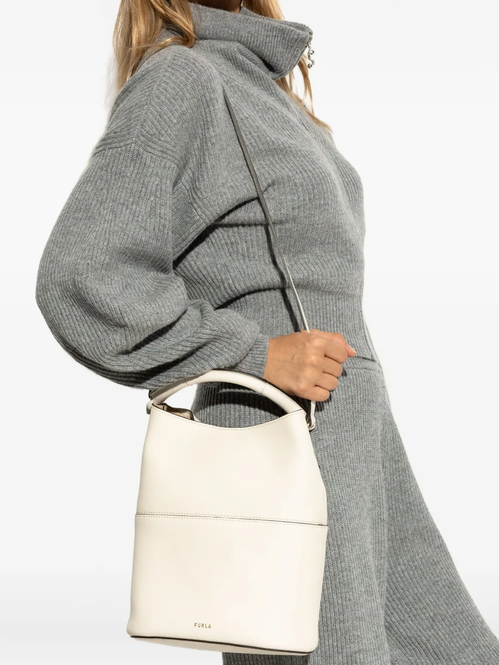 Furla Sfera leather bucket bag | Image 2