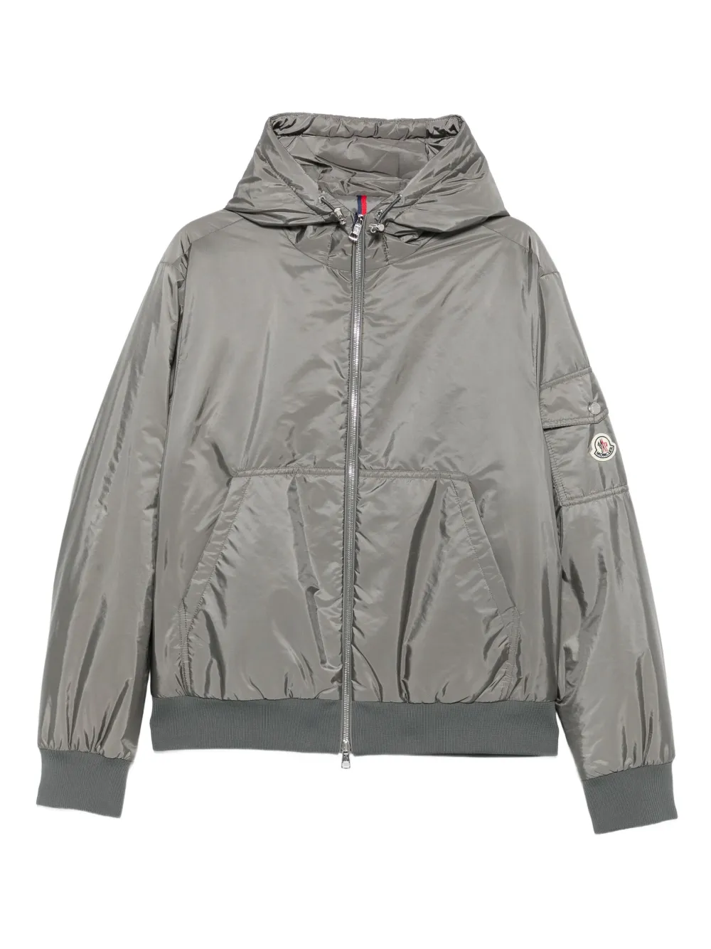 Moncler chamarra bomber con cierre | gris | Image 1