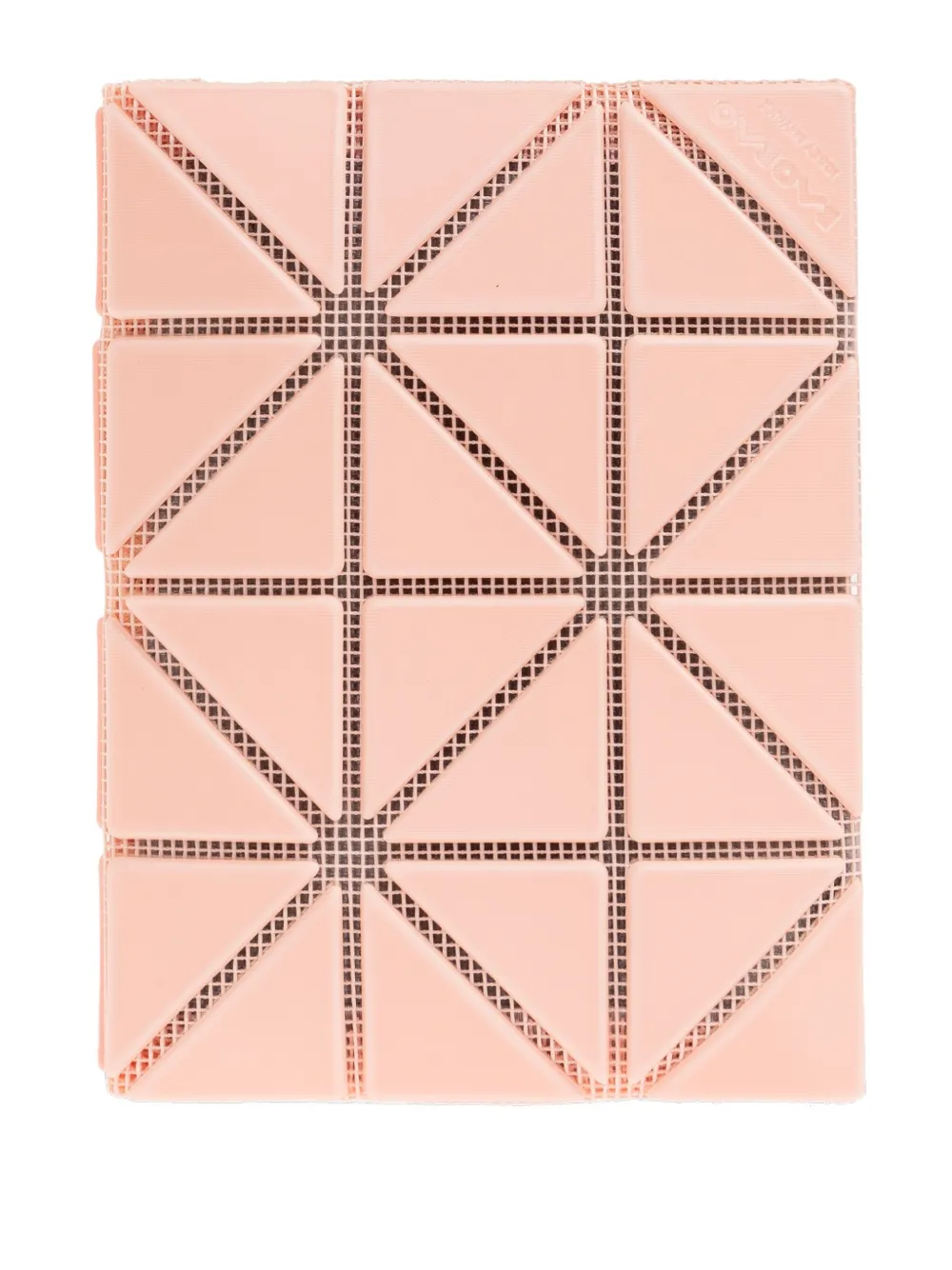 Bao Bao Issey Miyake Geometric-pattern Wallet In Pink
