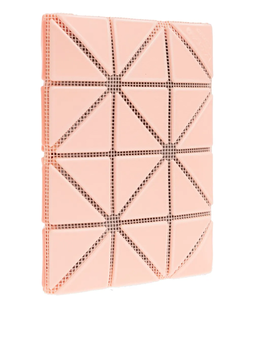 Bao Bao Issey Miyake Geometric-pattern Wallet In Pink