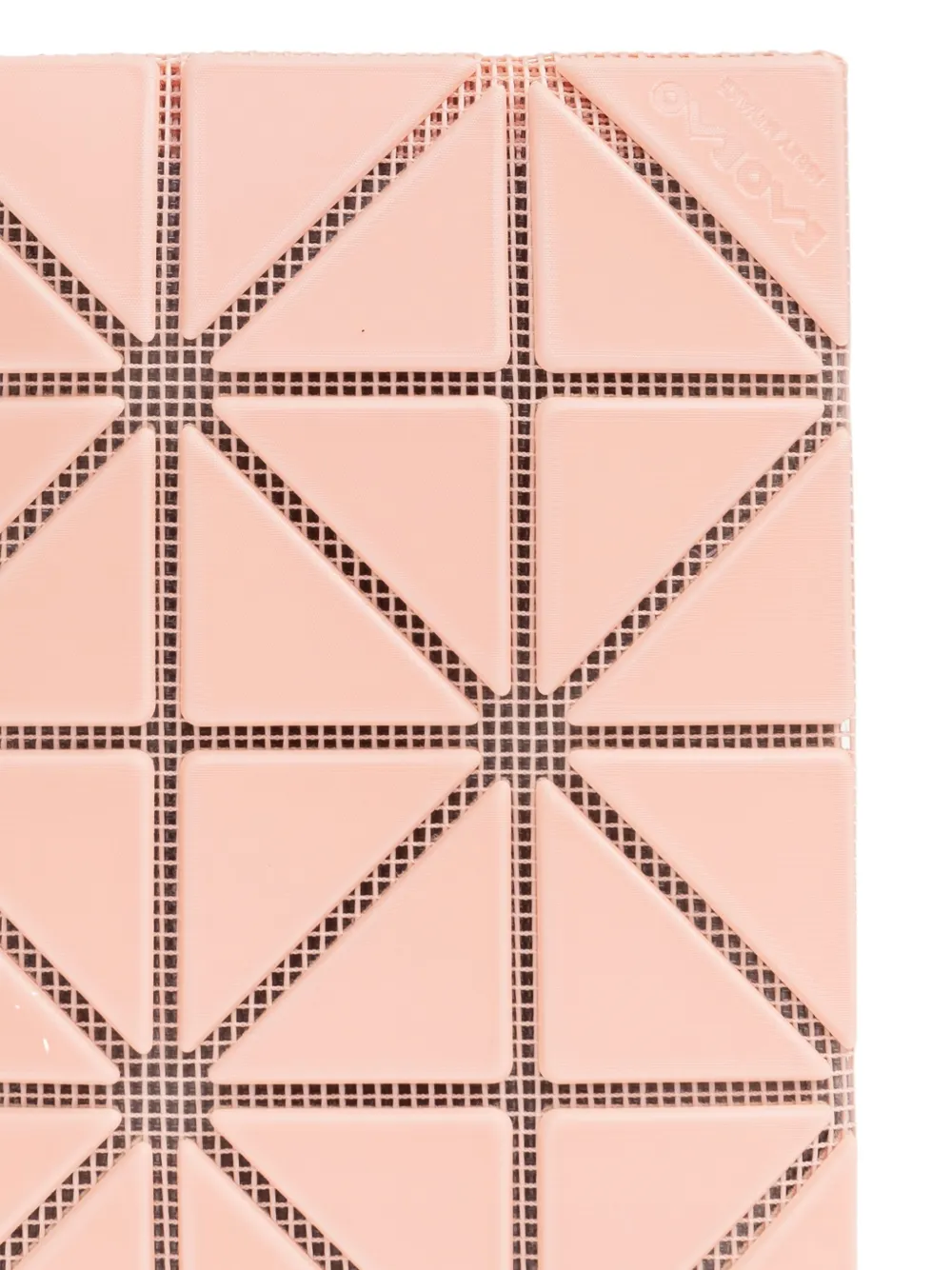 Bao Bao Issey Miyake Geometric-pattern Wallet In Pink