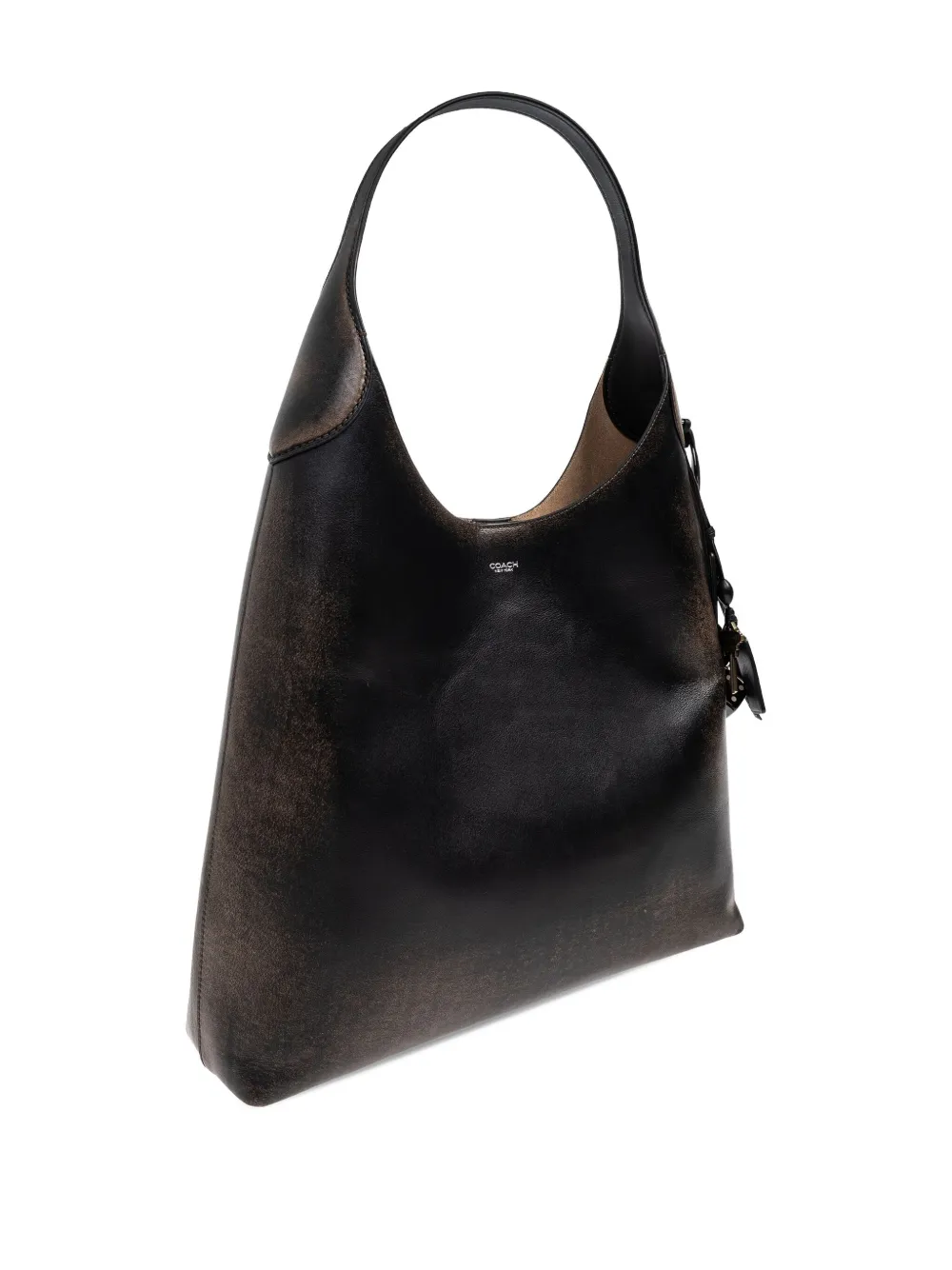 Coach Brooklyn Leather Shouder Bag In Brown