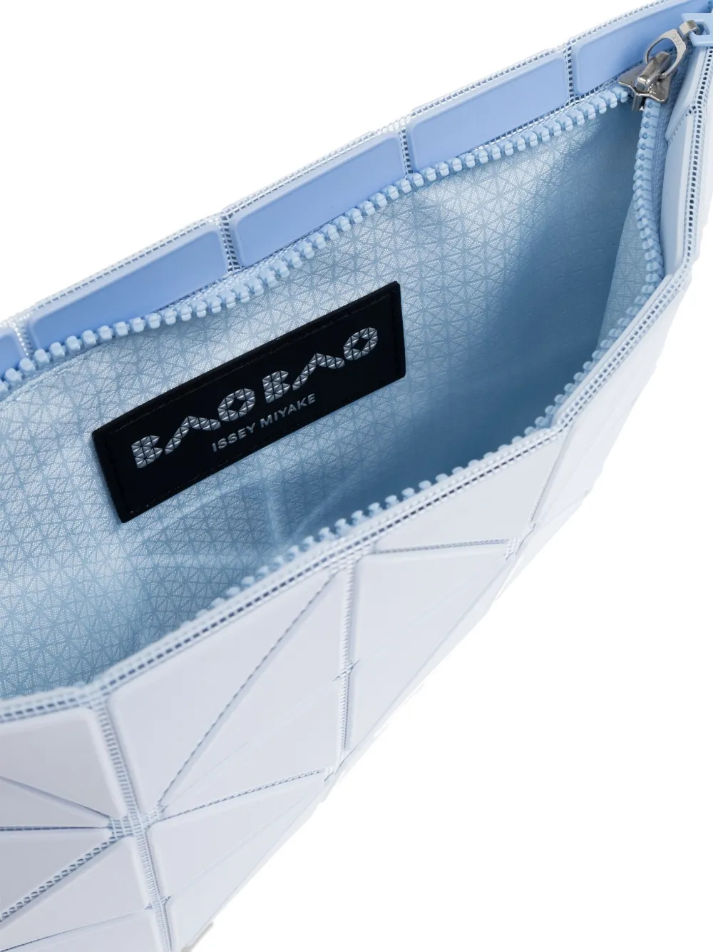 Bao Bao Issey Miyake Geometric-pattern Clutch Bag In Blue