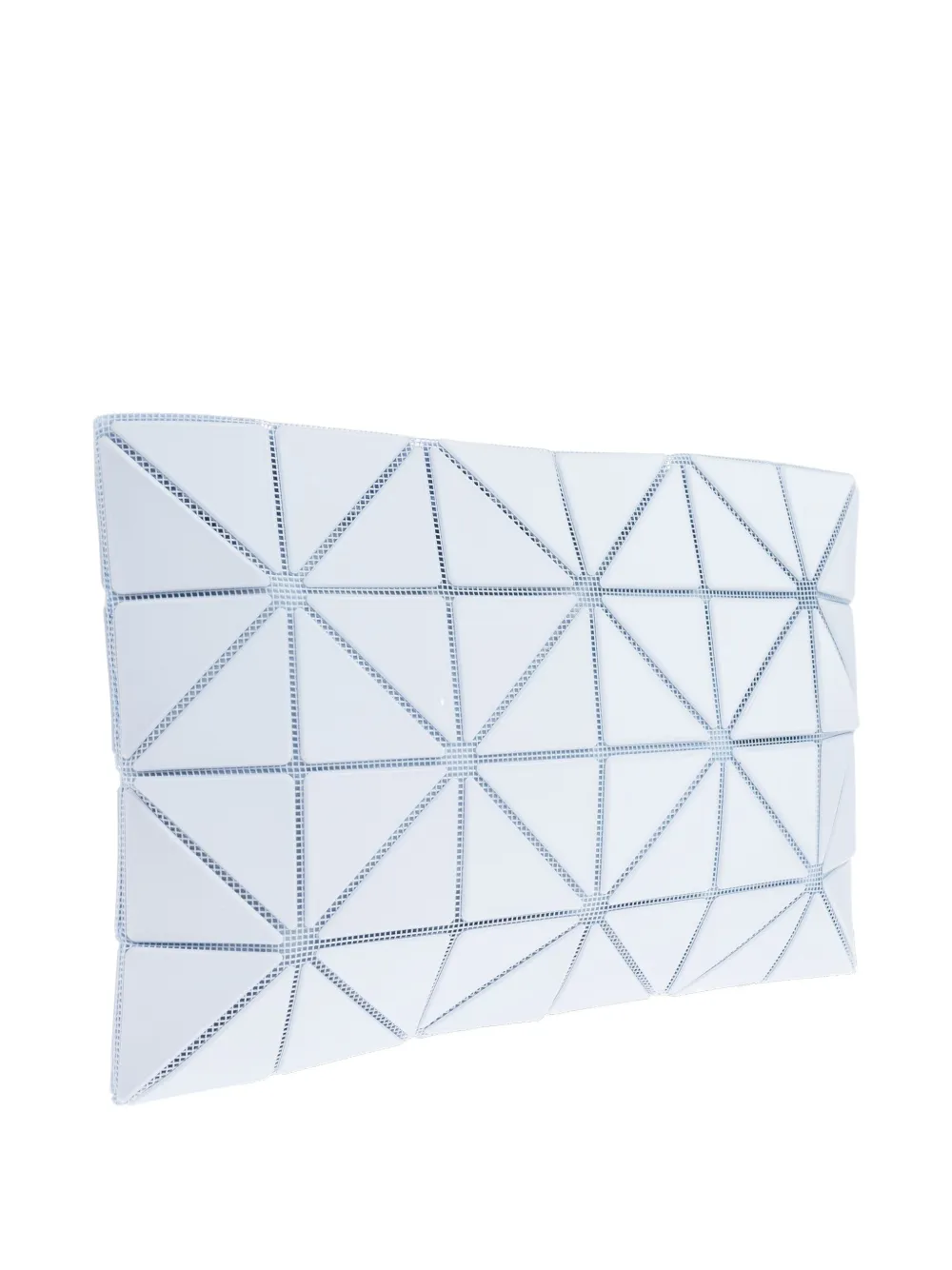 Bao Bao Issey Miyake Geometric-pattern Clutch Bag In Blue