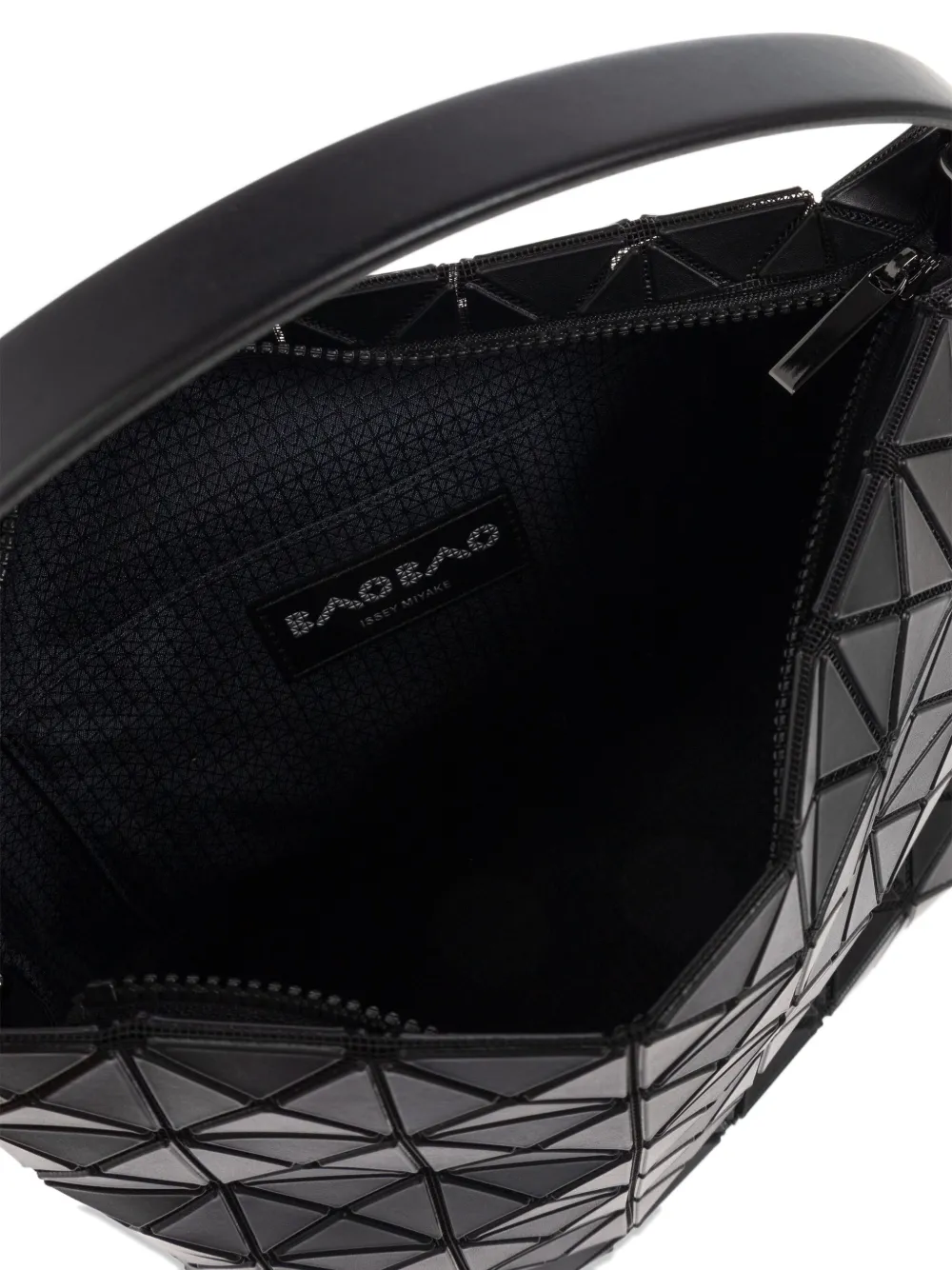 Bao Bao Issey Miyake Small Geometric-pattern Tote Bag In Black