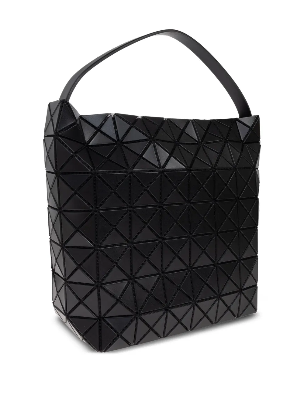 Bao Bao Issey Miyake Small Geometric-pattern Tote Bag In Black