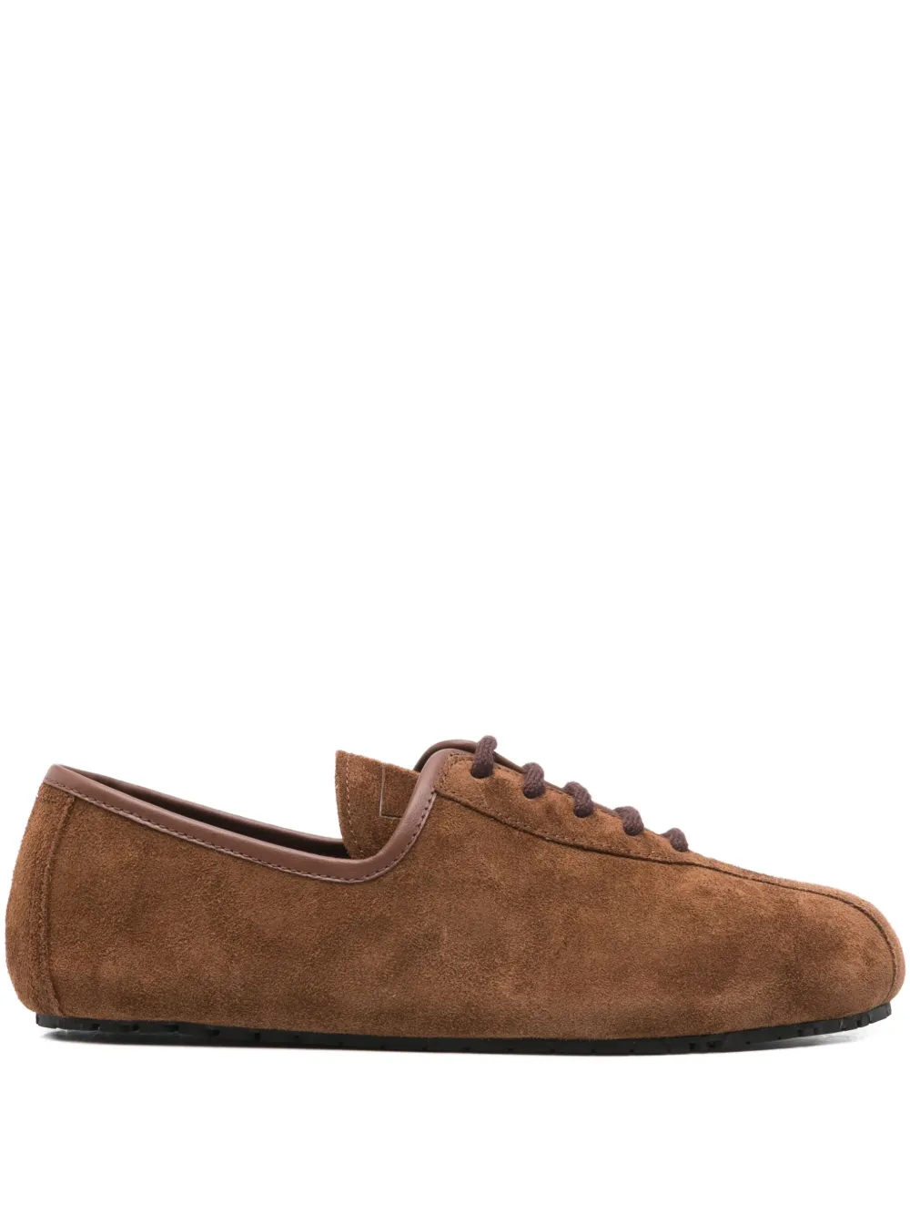 Plan C Suède sneakers Bruin