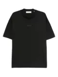 FEAR OF GOD ESSENTIALS logo-plaque cotton T-shirt - Black