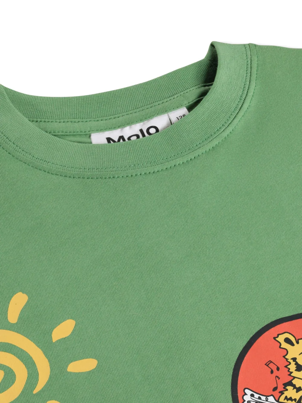  Molo Riley Printed T-shirt - Green 