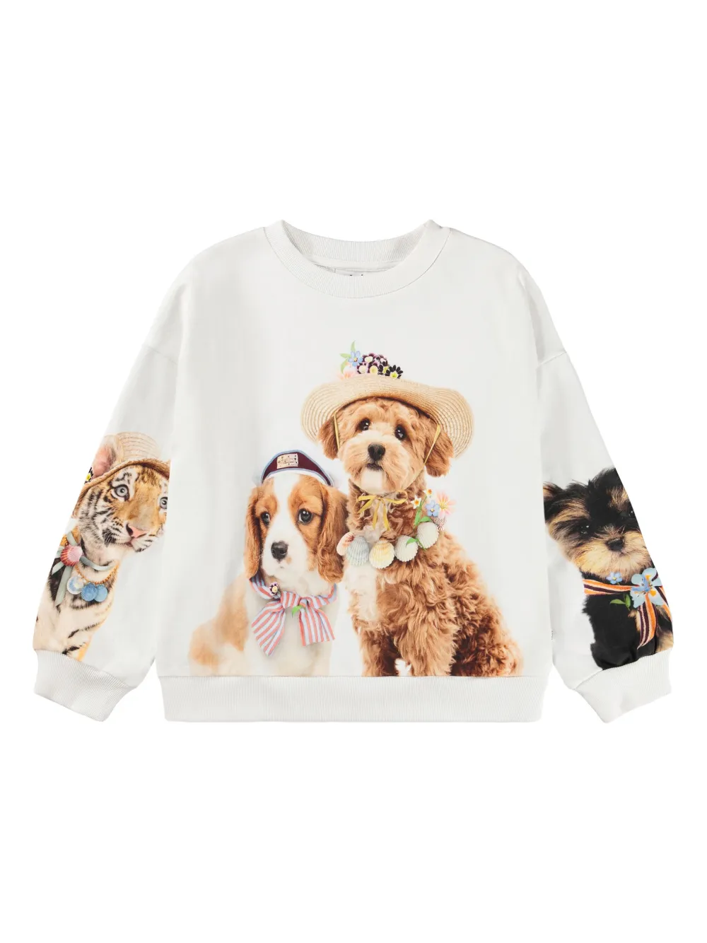 Molo Felpa Maxi - Bianco