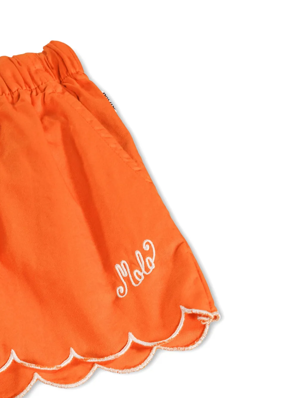 Molo Addie shorts met gewelfde afwerking Oranje