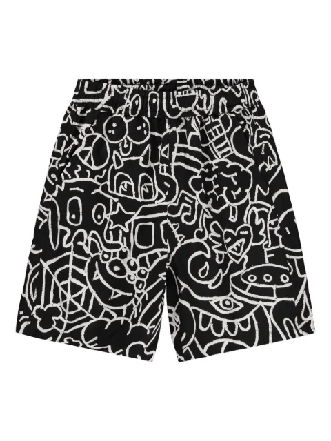 Molo Avart doodle-print shorts