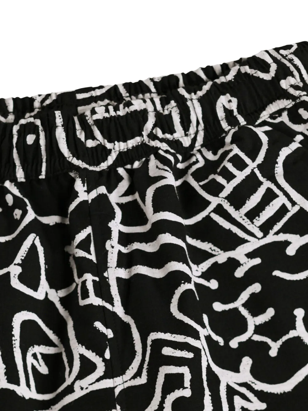  Molo Avart Doodle-print Shorts - Black 