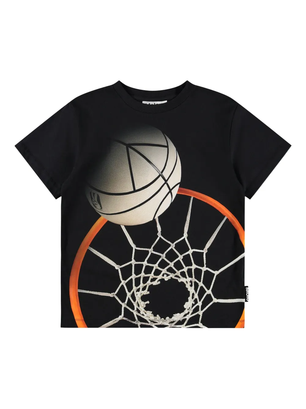 Molo T-shirt Riley con stampa - Nero