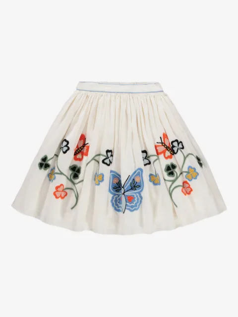 Molo Bonnie embroidered mini skirt