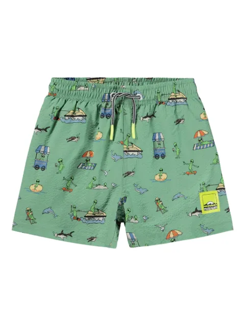Molo Niko printed swim shorts