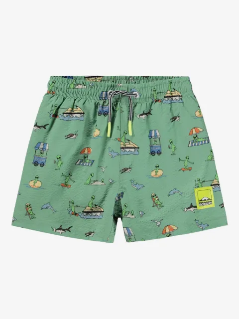 Molo Niko printed swim shorts