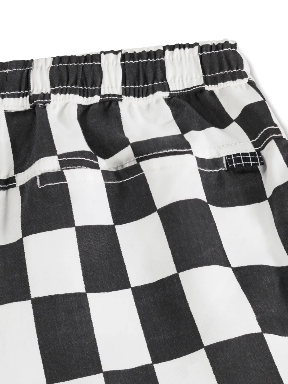  Molo Arrow Checked Shorts - Black 