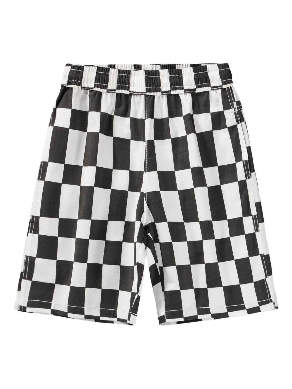 Molo Shorts Arrow a quadri - Nero