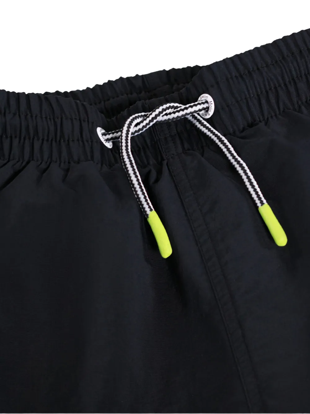 Molo Niko Solid zwembroek met trekkoordtaille Zwart