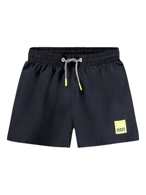 Molo Niko Solid drawstring-waist swim shorts
