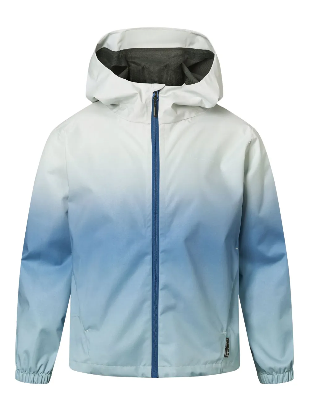 Molo Giacca Horizon con cappuccio effetto sfumato - Blu