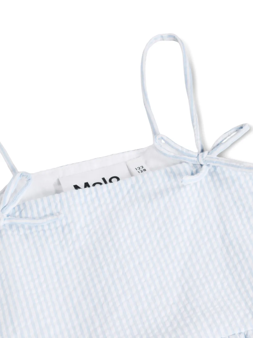  Molo Chelsea Striped Dress - Blue 