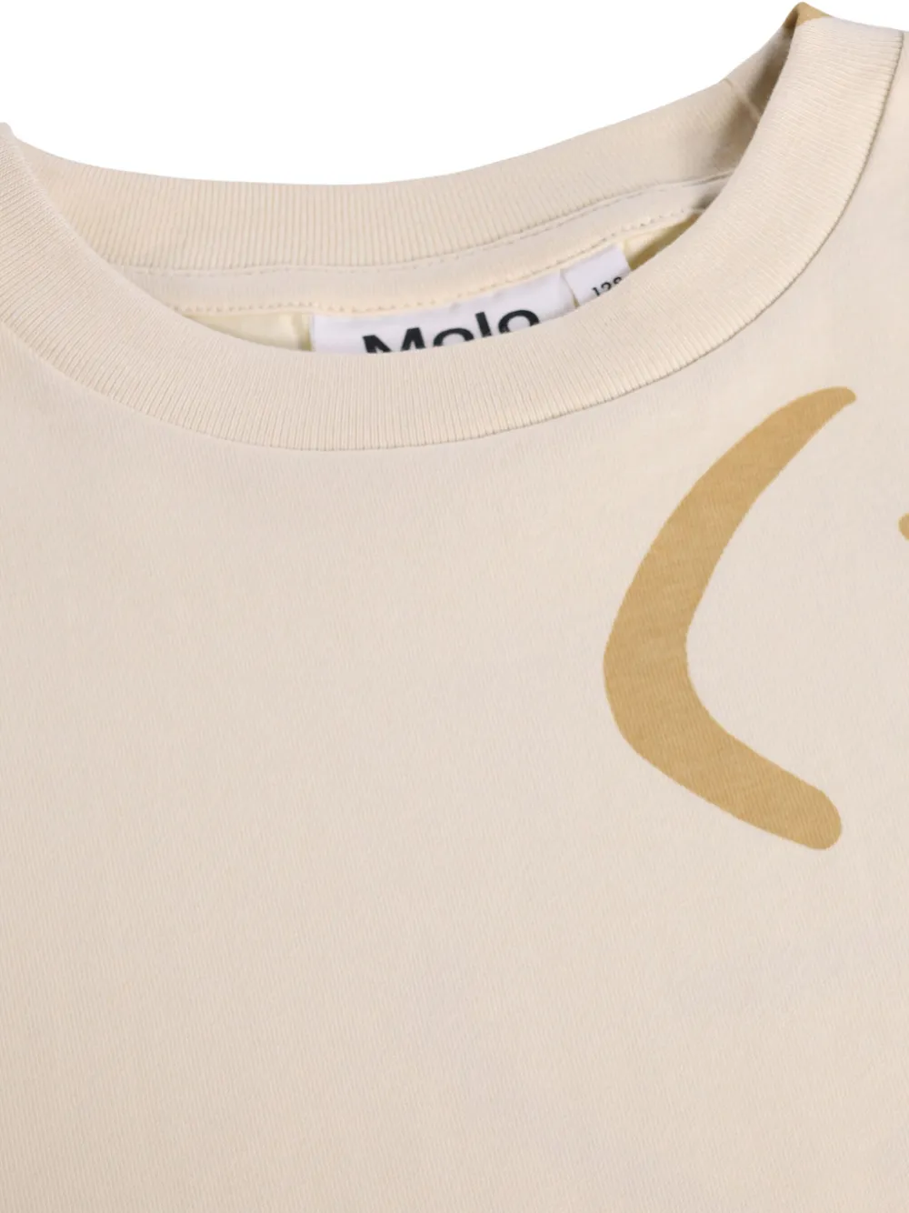 Molo Riley T-shirt met print Beige